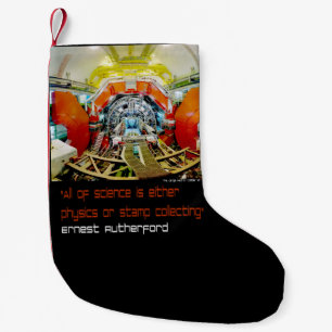 Science is Physics or Stamp Collecting Small Christmas Stocking
