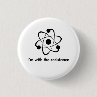 Science is real 1 inch round button