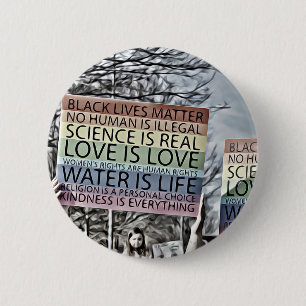 Science is Real 2 Inch Round Button