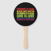 Science Is Real Black Lives Matter LGBT Pride