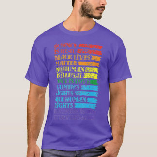 Science is Real Black Lives Matter Pride Month (1 T-Shirt