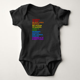 Science is Real Distressed Baby Bodysuit