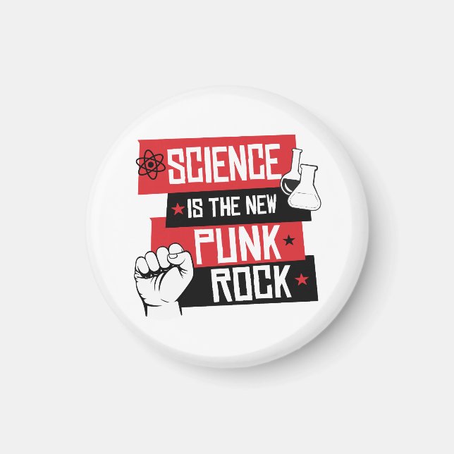 SCIENCE IS THE NEW PUNK ROCK MAGNET (Front)