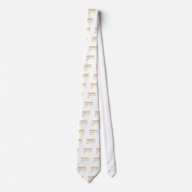 Science is the Poetry of Reality Tie (Front)