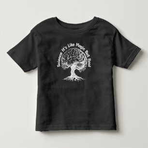 science it's like magic but real toddler t-shirt