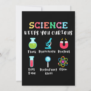 Science keeps you curious invitation