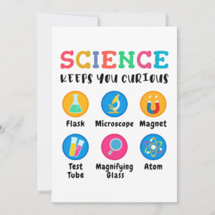 Science keeps you curious invitation