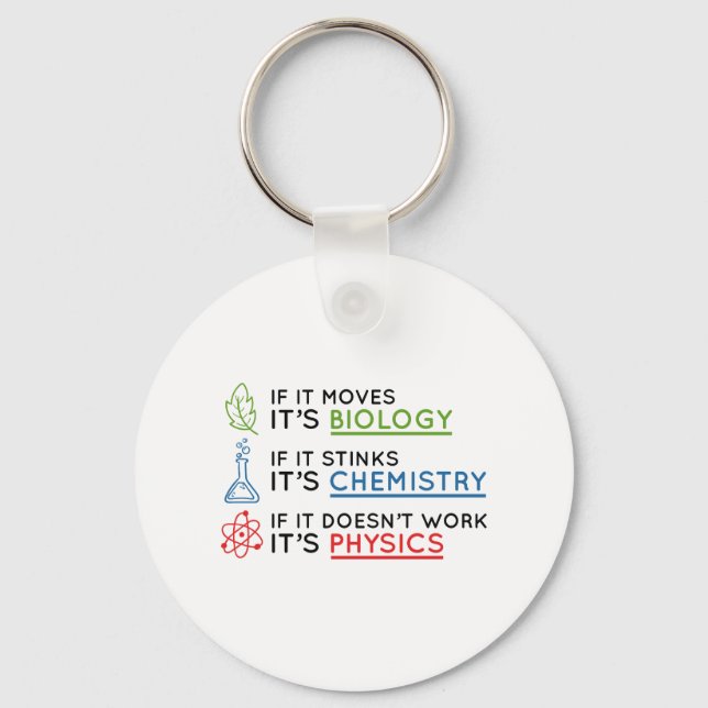 Science Keychain (Front)