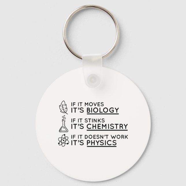 Science Keychain (Front)