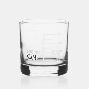 Science Lab Beaker Personalized Glass Chemistry