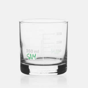 Science Lab Beaker Personalized Glass Chemistry