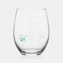 Science Lab Beaker Personalized Glass Chemistry