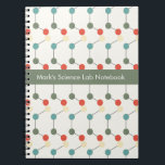 Science Lab Chemistry Pattern  School Notebook<br><div class="desc">Science Note Books for Chemistry</div>