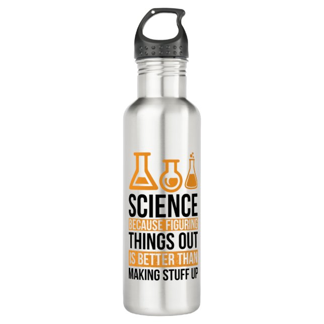 Science Lab laboratory technician Scientist 710 Ml Water Bottle (Front)