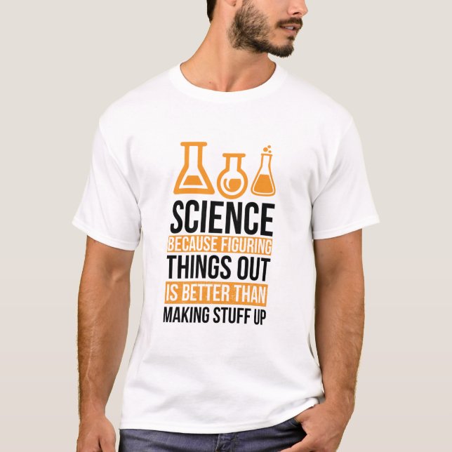 Science Lab laboratory technician Scientist T-Shirt (Front)