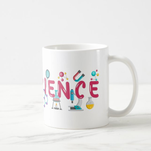 Science laboratory apparatus coffee mug (Right)