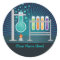 Science Laboratory Birthday Stickers