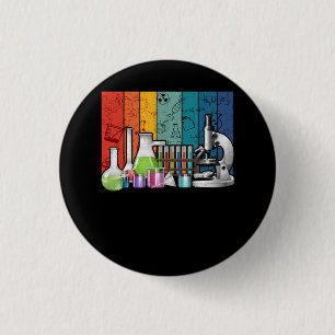 Science Laboratory Chemistry Teacher Chemistry Sci 1 Inch Round Button