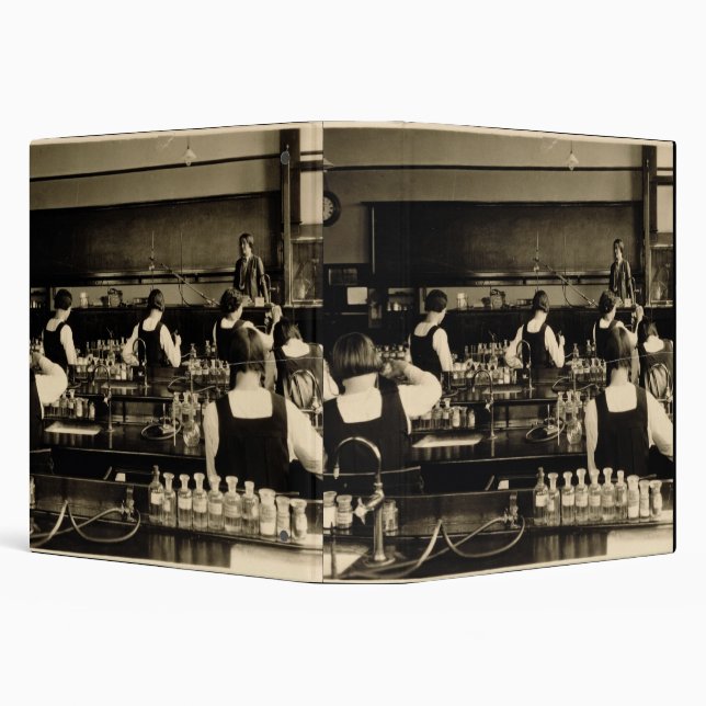 Science Lesson at the London Grammar School for Gi Binder (Background)