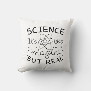 Science Magic Throw Pillow