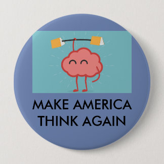 Science March 4 Inch Round Button