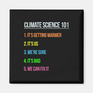 Science March Earth Day Climate Change Scientists Magnet