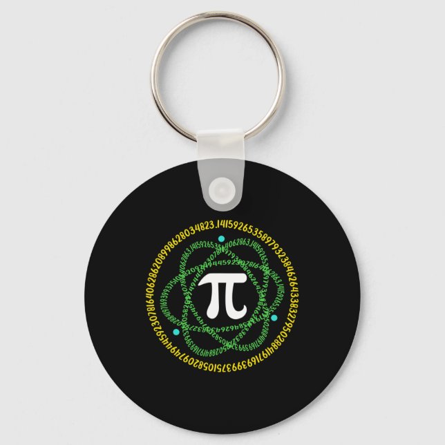 Science Math Teachers Shirts  Keychain (Front)
