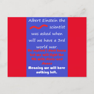 SCIENCE MATHS EDUCATION WORDS POEMS POSTCARD