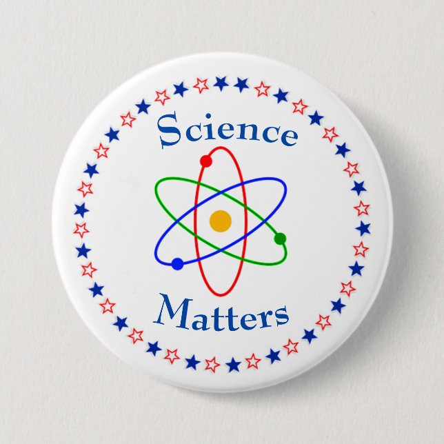Science Matters 3 Inch Round Button (Front)