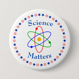 Science Matters 3 Inch Round Button