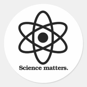 SCIENCE MATTERS CLASSIC ROUND STICKER
