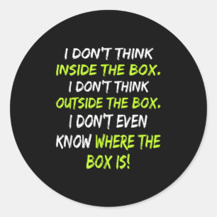 Science Nerd - Inventor - R&amp;d Develop New Idea Classic Round Sticker