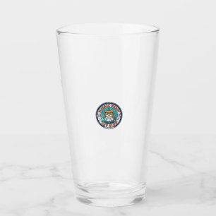 Science Nerdy Cat Cat Mom Gift Idea - Science Nerd Glass