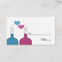 Science of Love Place Cards