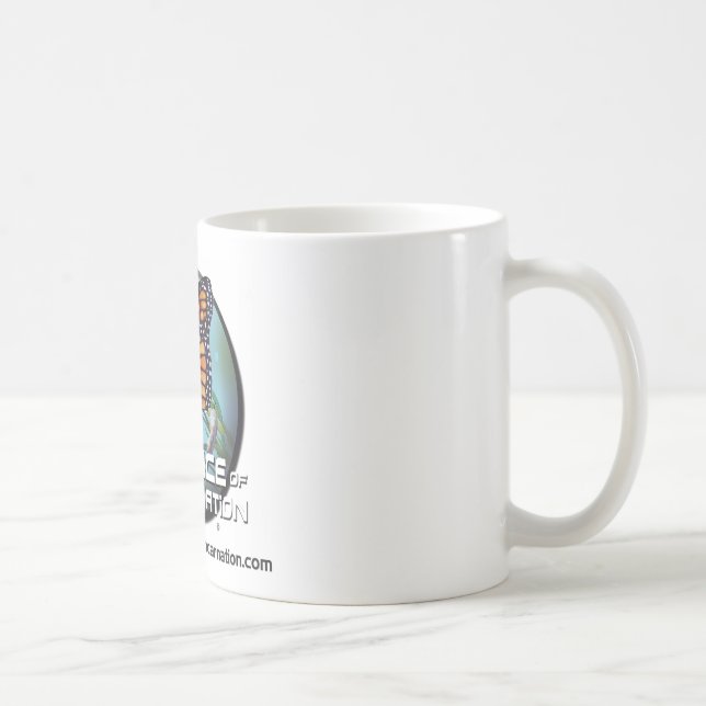 science of reincarnation mug (Right)