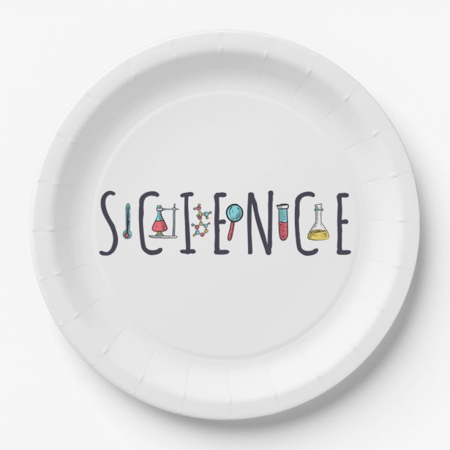 Science Paper Plate (Front)