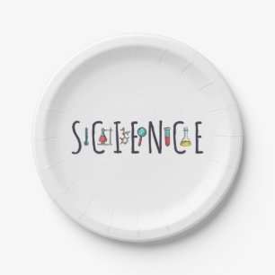 Science Paper Plates