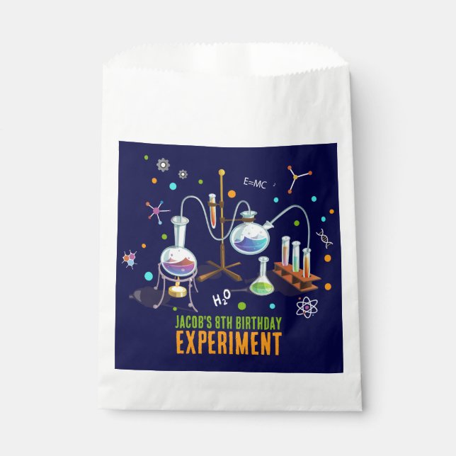 Science Party Favour Bag (Front)