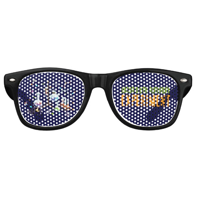 Science Party Retro Sunglasses (Front)