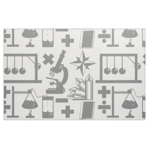 Science Pattern Fabric