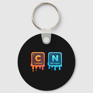Science Periodic Table 67 Meme Aesthetic Funny 6 7 Keychain