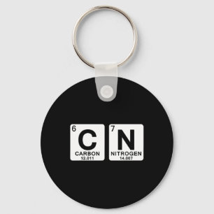 Science Periodic Table 67 Meme Teacher Funny 6 7 B Keychain