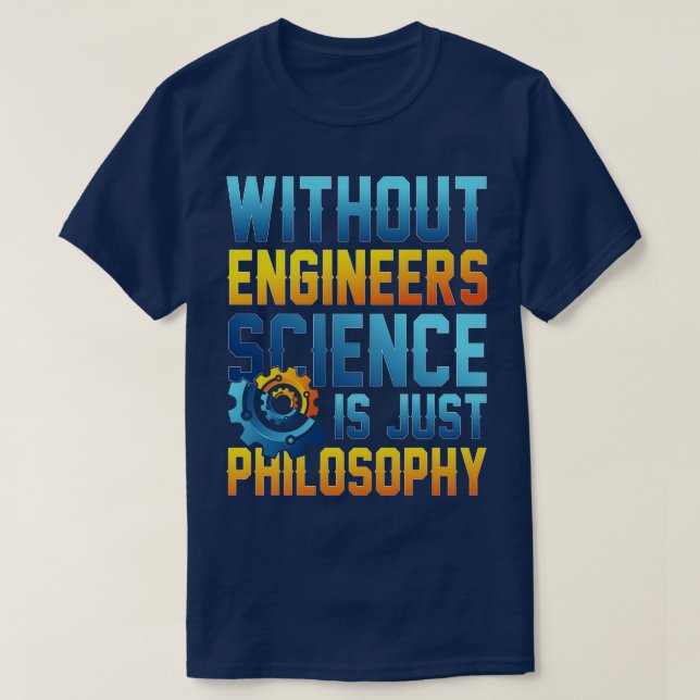 Science philosophy T-Shirt (Design Front)