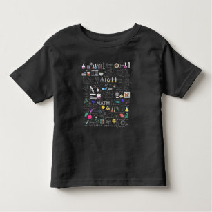 Science Physics Math Chemistry Biology Astronomy Toddler T-shirt