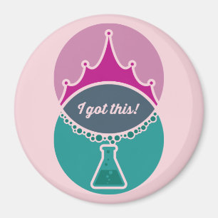 Science Princess (Muted) Magnet