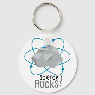 Science Rocks! Keychain