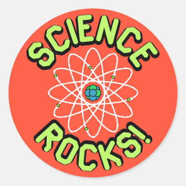 Science Rocks! Stickers (Front)