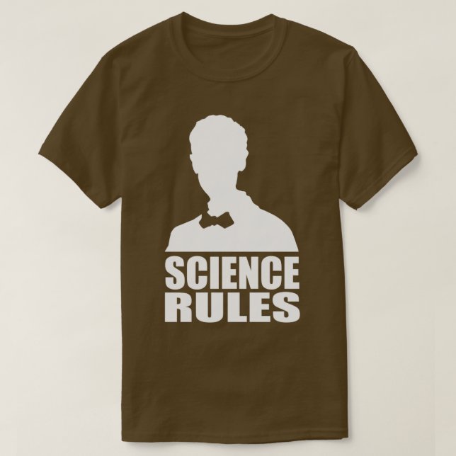 Science Rules 1  T-Shirt (Design Front)