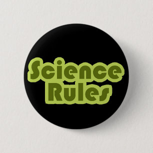 Science Rules 2 Inch Round Button
