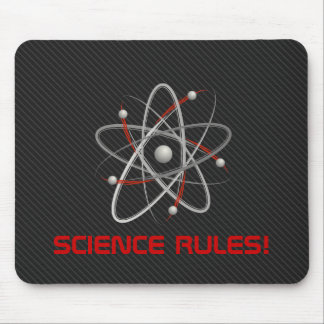 SCIENCE RULES! Atom (004a) | Geek Mousepads